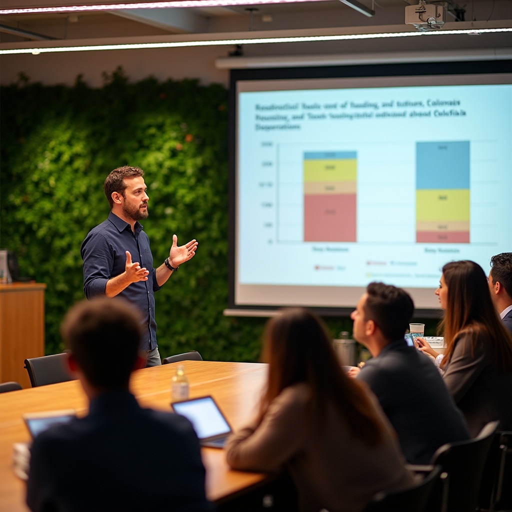 Training session on cost of living differences across Colombian regions